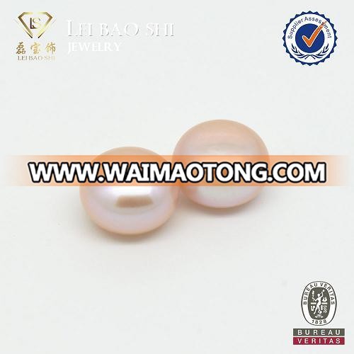 Pink Button Shape Real Loose Wholesale Freshwater Pearls